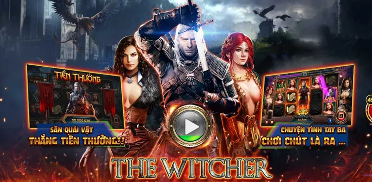 Chinh Phục Thế Giới Thợ Săn Cùng Nổ Hũ Witcher Wild Hunt Tại HitClub