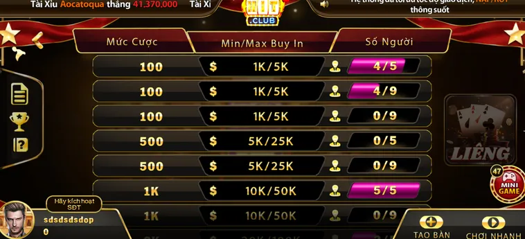Chinh Phục Bàn Chơi Liêng Tại HitClub Với Phần Thưởng Cực Khủng