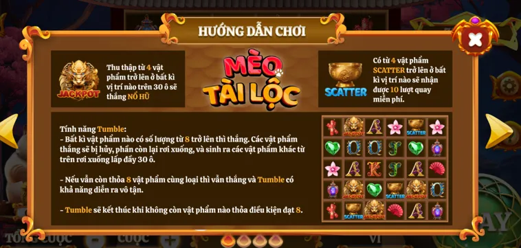 Chinh Phục Siêu Phẩm Nổ Hũ Mèo Tài Lộc Tại HitClub Với Giải Thưởng Khủng