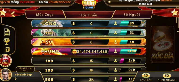 Trải Nghiệm Đỉnh Cao Tại Casino Xóc Đĩa Tại HitClub Uy Tín